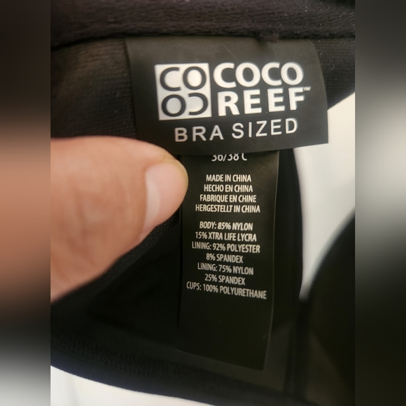 Black Swim Top 36/38C - Picture 4 of 5